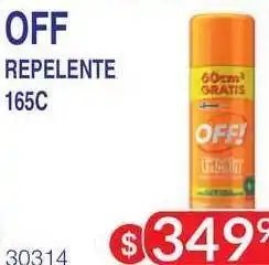 Masivos Off Repelente 165c oferta