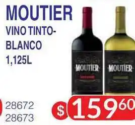 Masivos Moutier Vino Tinto-Blanco 1.125L oferta