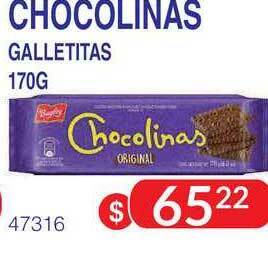 Masivos Chocolinas Galletitas 170g oferta