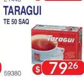 Masivos Taragui Te 50 Saq oferta