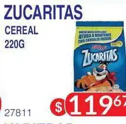 Masivos Zucaritas Cereal 220g oferta