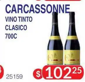 Masivos Carcassonne Vino Tinto Clasico 700C oferta