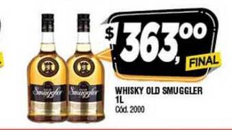 Supermercados Yaguar Whisky Old Smuggler 1L oferta