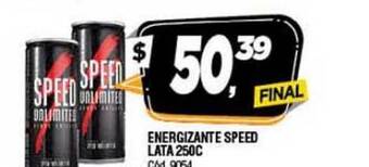 Supermercados Yaguar Energizante Speed Lata 250c oferta