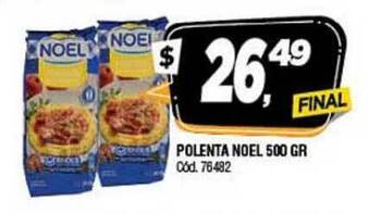 Supermercados Yaguar Polenta Noel 500Gr oferta
