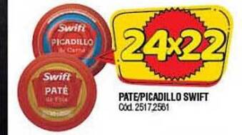 Supermercados Yaguar Pate-Picadillo Swift oferta