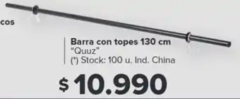 Carrefour Quuz Barra con topes 130cm oferta