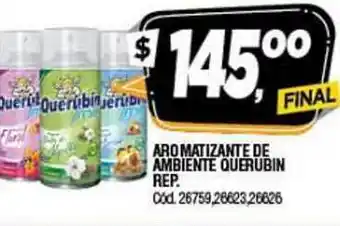 Supermercados Yaguar Querubin Aromatizante De Ambiente Rep. oferta