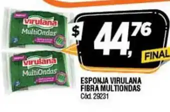 Supermercados Yaguar Virulana Esponja Fibra Multiondas oferta