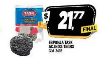 Supermercados Yaguar Task Esponja Ac. Inox. 15grs oferta