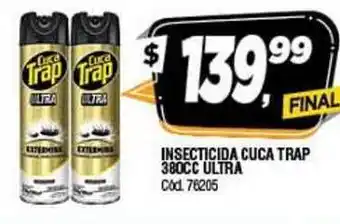 Supermercados Yaguar Cuca Trap Insecticida Ultra 380cc oferta