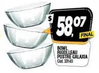 Supermercados Yaguar Rigolleau Bowl Postre Galaxia oferta