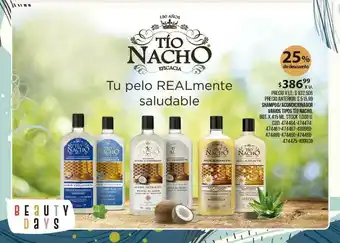 Coto Tío Nacho Shampoo Acondicionador Bot x 415ml oferta