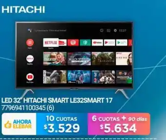 Hitachi Smart LED 32" LE32Smart 17