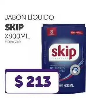 La Gallega Supermercados Jabón Líquido Skip x 800ml oferta