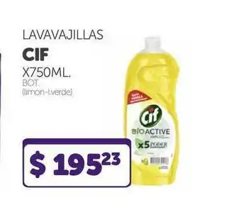 La Gallega Supermercados Lavavajillas Cif oferta
