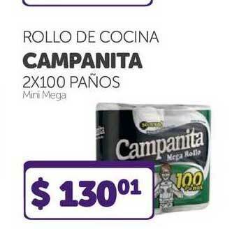 La Gallega Supermercados Rollo De Cocina Campanita oferta