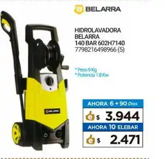 Belarra Hidrolavadora 140 Bar 602H7140