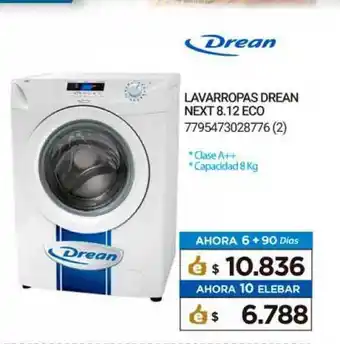 Punto Blu Drean Lavarropas Next 8.12 Eco oferta