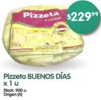 Supermercados Buenos Días Pizzeta BUENOS DÍAS x 1u oferta