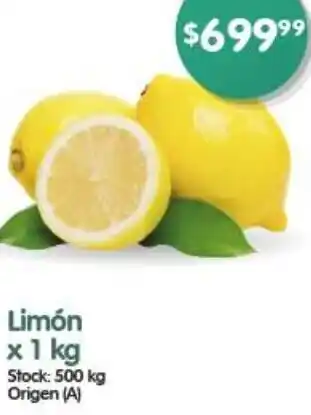 Supermercados Buenos Días Limón x 1kg oferta