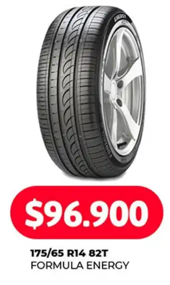 Supermercados Tadicor 175/65 R14 82T FORMULA ENERGY oferta