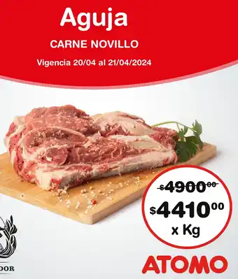 Atomo Conviene Aguja CARNE NOVILLO oferta