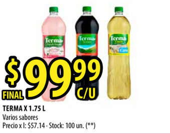 Punto Mayorista Terma x 1.75L oferta