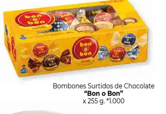 La Anonima Bon o Bon Bombones Surtidos de Chocolate x 255g oferta