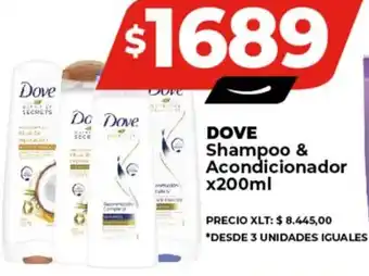 Supermayorista Vital DOVE Shampoo & Acondicionador x 200ml oferta