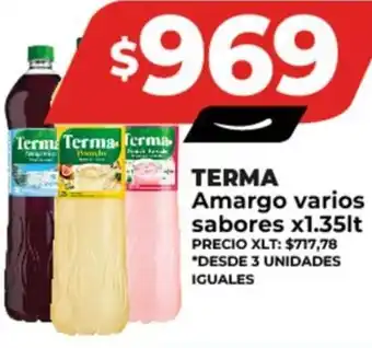 Supermayorista Vital TERMA Amargo varios sabores x 1.35lt oferta