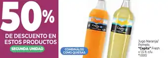 La Anonima Cepita Jugo Naranja/Pomelo x 1,5lt oferta