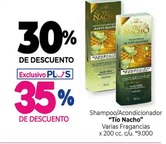 La Anonima Tio Nacho Shampoo/Acondicionador x 200cc oferta