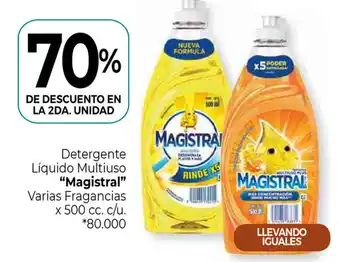 La Anonima Magistral Detergente Liquido Multiuso Varias Fragancias x 500cc oferta