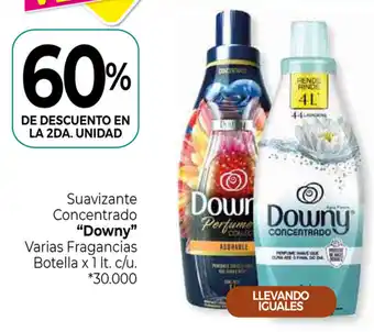 La Anonima Downy Suavizante Concentrado varias Fragancias Botella x 1lt oferta