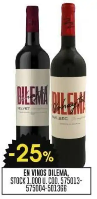 Coto EN VINOS DILEMA oferta