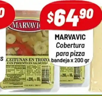 Almacor Marvavic Cobertura para pizza bandeja x 200gr oferta