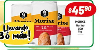 Almacor Morixe Harina 000 1kg oferta