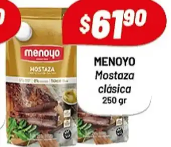 Almacor Menoyo Mostaza x 250gr oferta