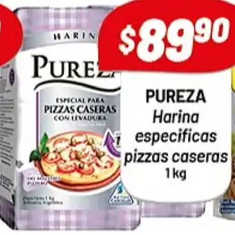 Almacor Pureza harina especificas pizzas caseras 1kg oferta