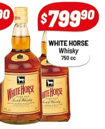 Almacor White Horse Whisky 750cc oferta