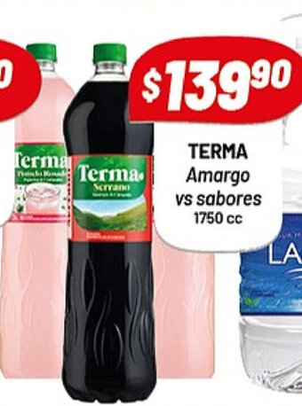 Almacor Terma Amargo vs Sabores 1750cc oferta