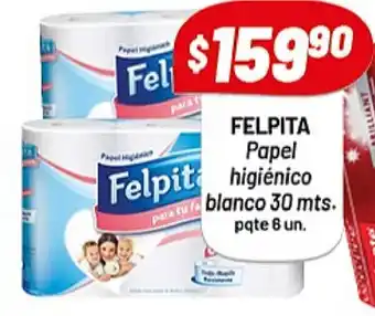 Almacor FElpita Papel higienico blanco 30mts oferta