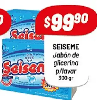 Almacor Seisema Jabón de glicerina p/lavar 300gr oferta