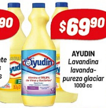 Almacor Ayudin Lavandina lavanda pureza glaciar 1000cc oferta