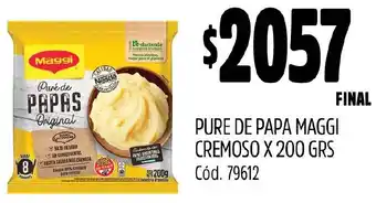 Supermercados Yaguar PURE DE PAPA MAGGI CREMOSO X 200GR oferta