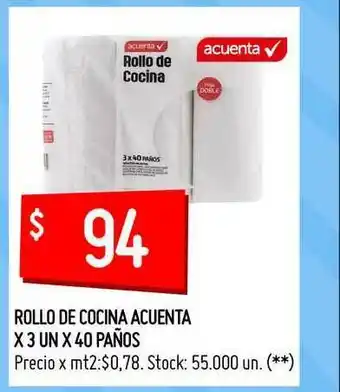 Walmart Rollo De Cocina Acuenta oferta