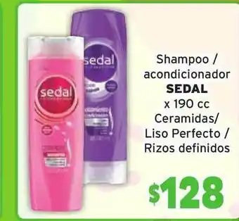 Shampoo Acondicionador Sedal 190cc