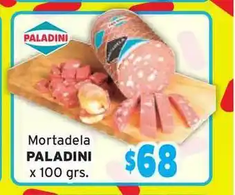Mortadela Paladini x 100gr
