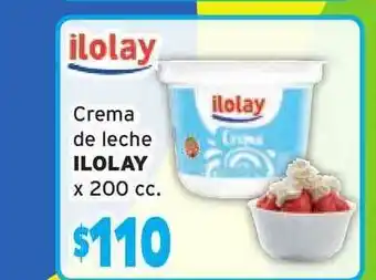 Unico Supermercados Crama De Leche Ilolay 200cc oferta